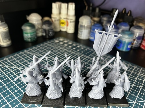 10 X High Elves Swordmasters Compatible With Old World Fantasy - Picture 4 of 7