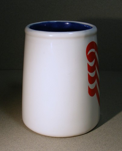 Taza Patriótica Bennington Potter VT Roja Blanca y Azul Abstracta Bandera Americana Taza - Imagen 2 de 6
