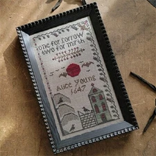 Margaret Corlies Sampler 1794~Wishing Thorn