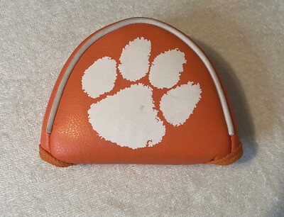 Mallet Putter Cover Clemson Tigers NCAA Team Golf Collegiate Orange