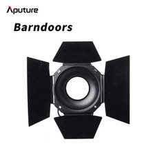 New Aputure Barn Door Barndoors Bowen-S Mount Light for LS COB 120D 120DII 300D