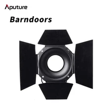 New Aputure Barn Door Barndoors Bowen-S Mount Light for LS COB 120D 120DII 300D