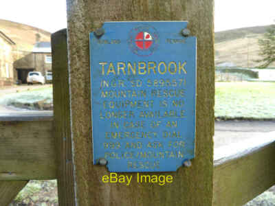 Foto 6x4 Bowland und Pennine Bergrettungskomitee Schild Sykes Schild o c2015