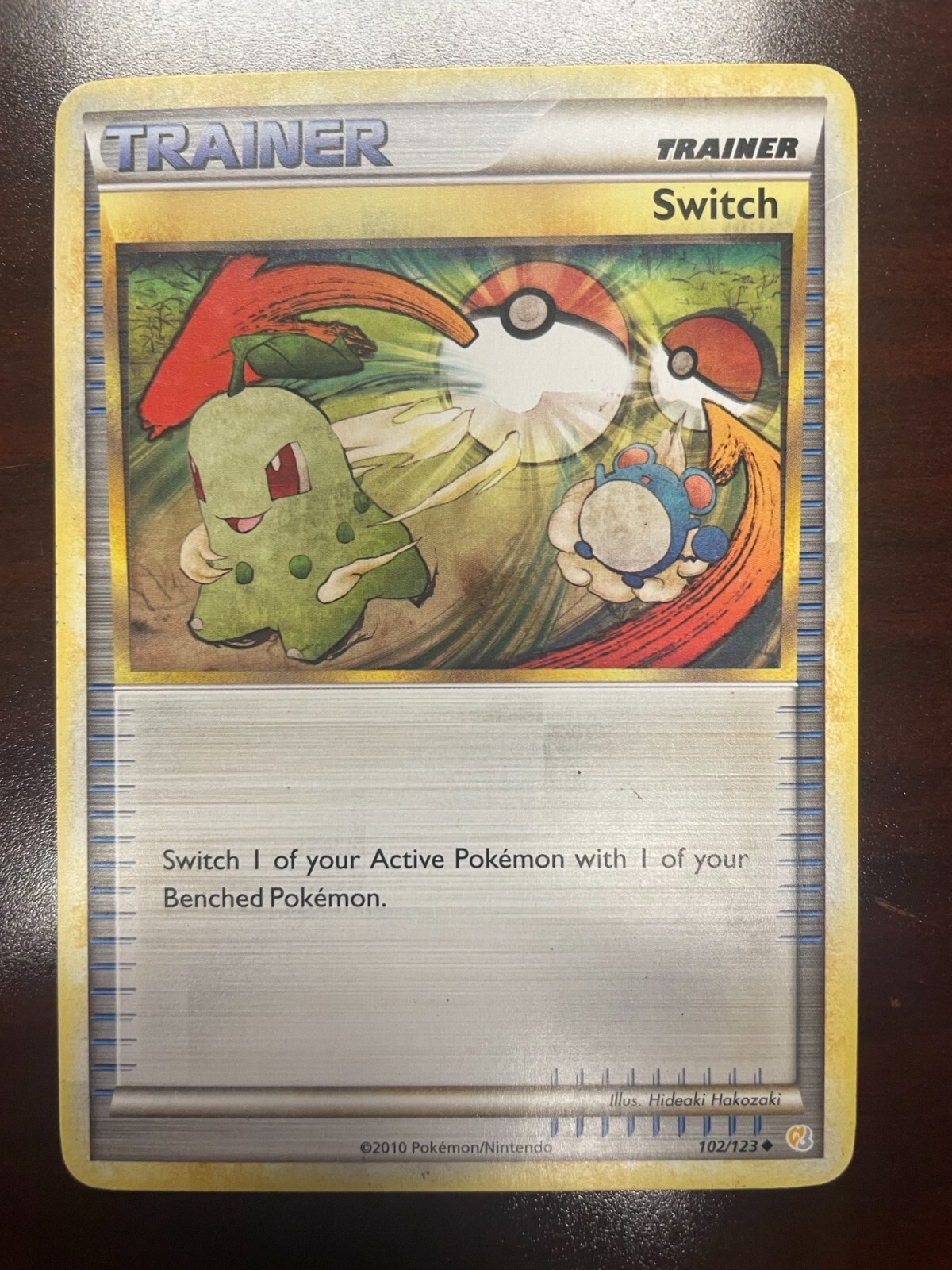 Pokemon Switch 102/123 Heartgold & Soulsilver Regular