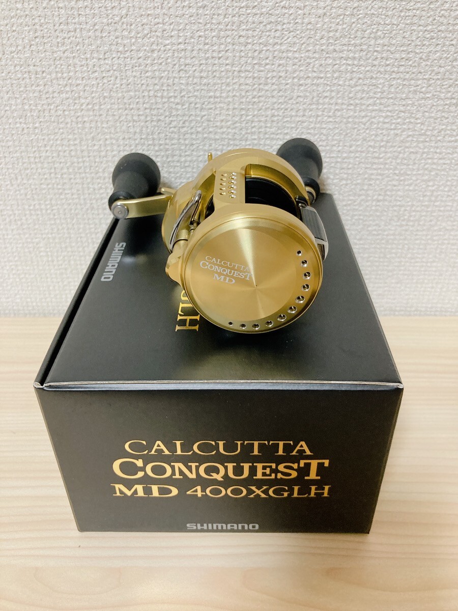 Baitcasting Reel 23 CALCUTTA CONQUEST MD 400XGLH RIGHT 7.5:1 IN