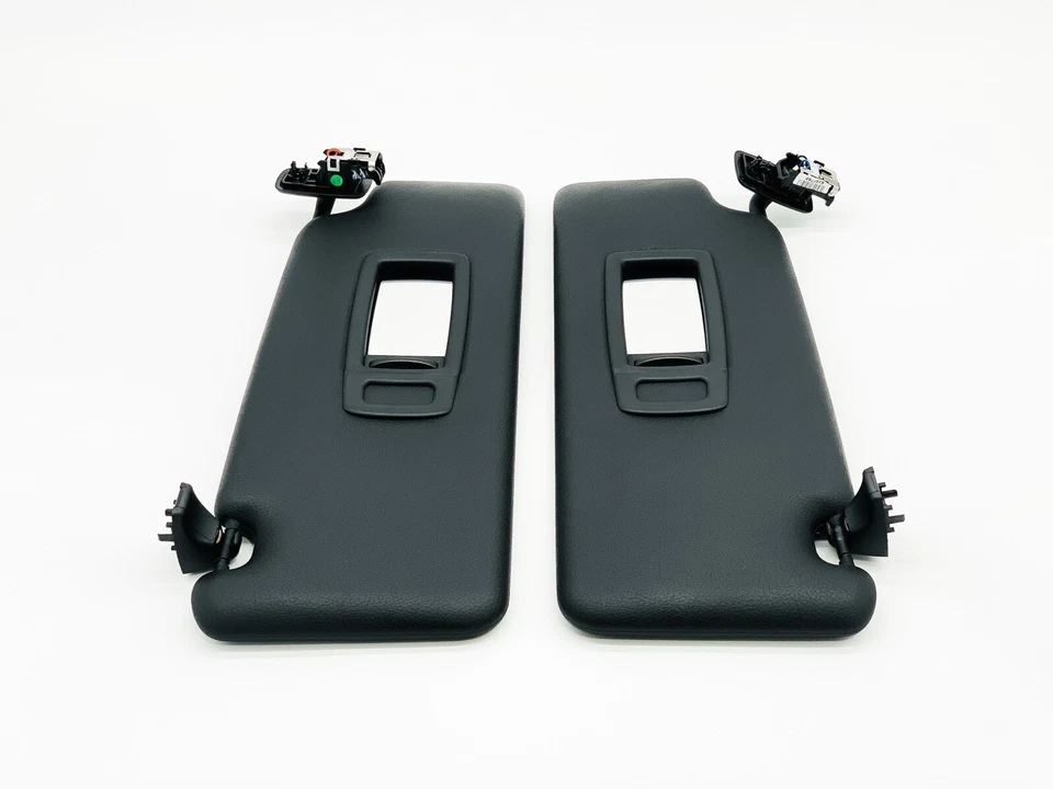 BMW X1 X2 F48 F39 OEM 16-20 ПАРА ПЕРЕДНИЙ ЛЕВЫЙ И ПРАВЫЙ СОЛНЦЕЗАЩИТНЫЙ КОЗЫРЕК ЧЕРНЫЙ - Изображение 2 из 4