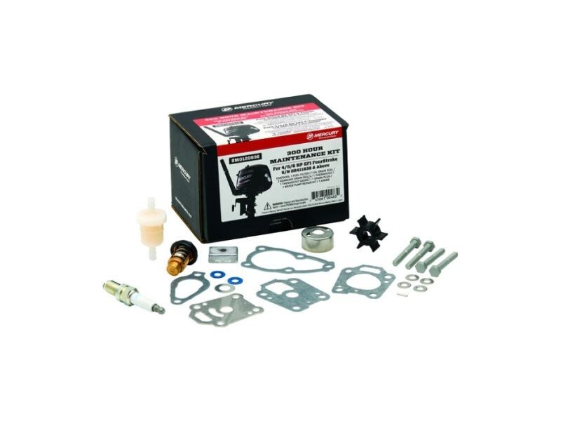 Kit entretien Tohatsu 4-6 CV avec turbine et bougie pour refroidissement moteur optimal