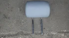 Neck Support, Leather Grey Front Right or Left, Mercedes W208 CLK