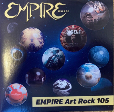 Empire Art Rock 105 CD Perfect Beings The watch Lazuli Flaming row