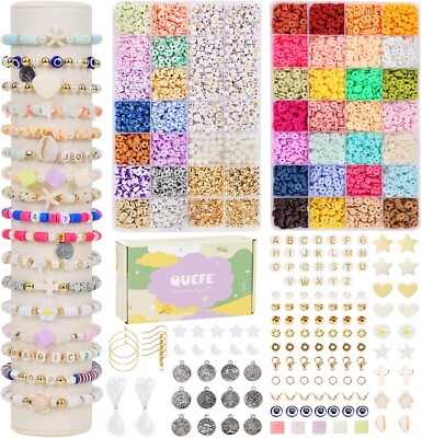 8400PCS Kit bisuteria para hacer pulseras collares de aretes accesorios material