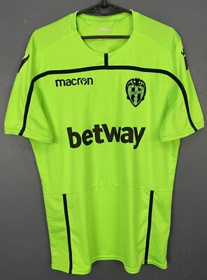 MENS FC LEVANTE 2018/2019 TRAINING TOP SOCCER FOOTBALL SHIRT JERSEY SIZE L LARGE