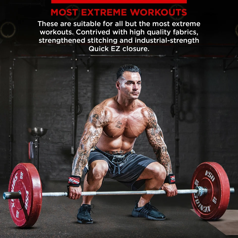 RDX 举重钩、举重带、护腕、举重支撑 — 第 3/4 张图片