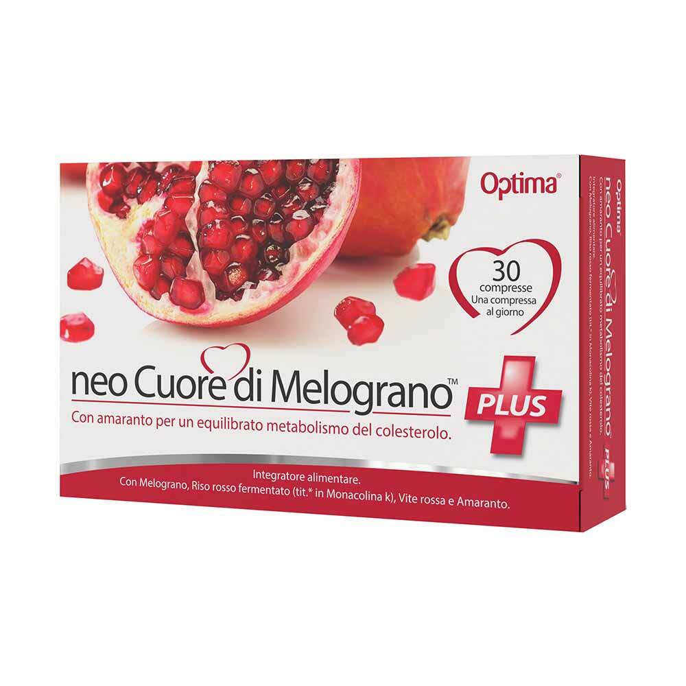 Optima Naturals Cuore di Melograno - Neo Cuore di Melograno Plus, 30 Compresse