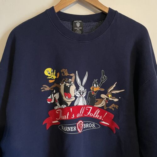 vintage looney tunes crewneck sweatshirt - image 1