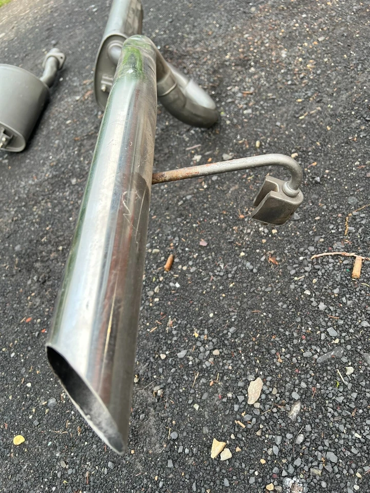 Ford Mustang 1993 SVT Cobra OEM sistema de escape trasero cat  Foto 3 de 4