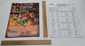 2019 RODEO RAPID CITY Souvenir PROGRAM with DAY SHEETS - listing #5211