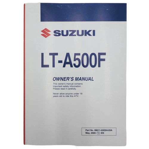 MANUAL, OWNERS | MODEL K6 E33