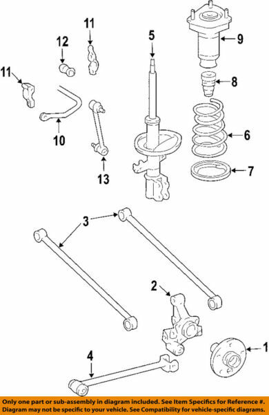 48231-33701 Toyota Spring, coil, rear rh 4823133701, New Genuine 