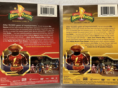 Mighty Morphin Power Rangers: Season One Volume One + Two (DVD