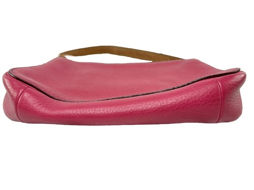 Coach Y2K Chelsea Schultertasche oder Handgelenk rosa Leder mit lila Nähten 8E96 - Bild 5 von 11