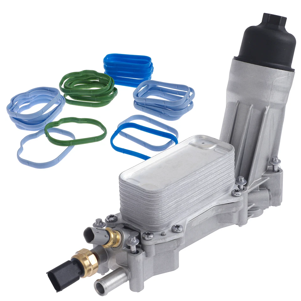 Kit de junta de cabeça e carcaça de filtro de óleo de alumínio para 2011-2015 Dodge Durango 3.6L MLS - Imagem 3 de 4