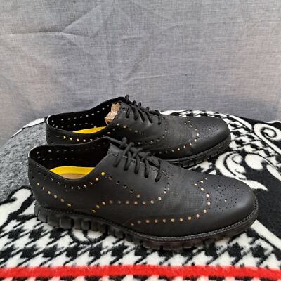 Cole Haan Zerogrand No Stitch Wingtip Oxford - C12973 Black