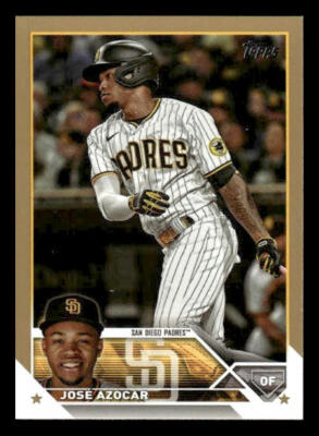 2023 Topps Update #US81 José Azocar /2023 Gold Foil San Diego Padres