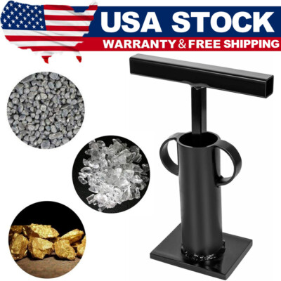 Rock Crusher Gold Prospecting Heavy Duty Frit Maker Ore Crusher Glass ...