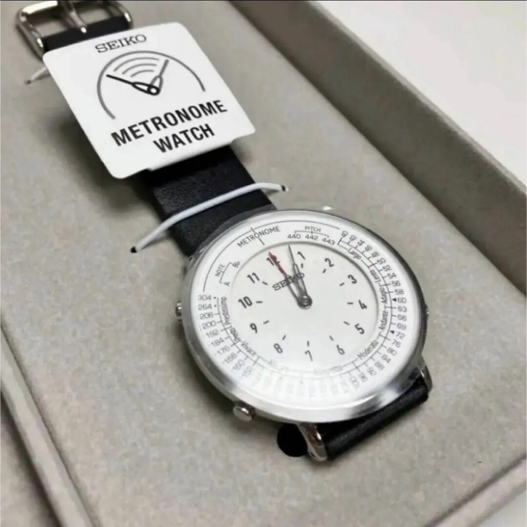 SEIKO METRONOME WATCH SMW006A セイコーメトロノーム Metronome Watch Standard Line (Monotone) SMW006A SEIKO JAPAN