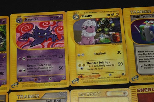 20 Pokemon Card Lot LP-DMG E-Reader Expedition(Reverse Holo Spearow Expedition+) - Picture 10 of 24