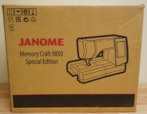 Janome Memory Craft 9850 Special Edition Emroidery and Sewing Machine