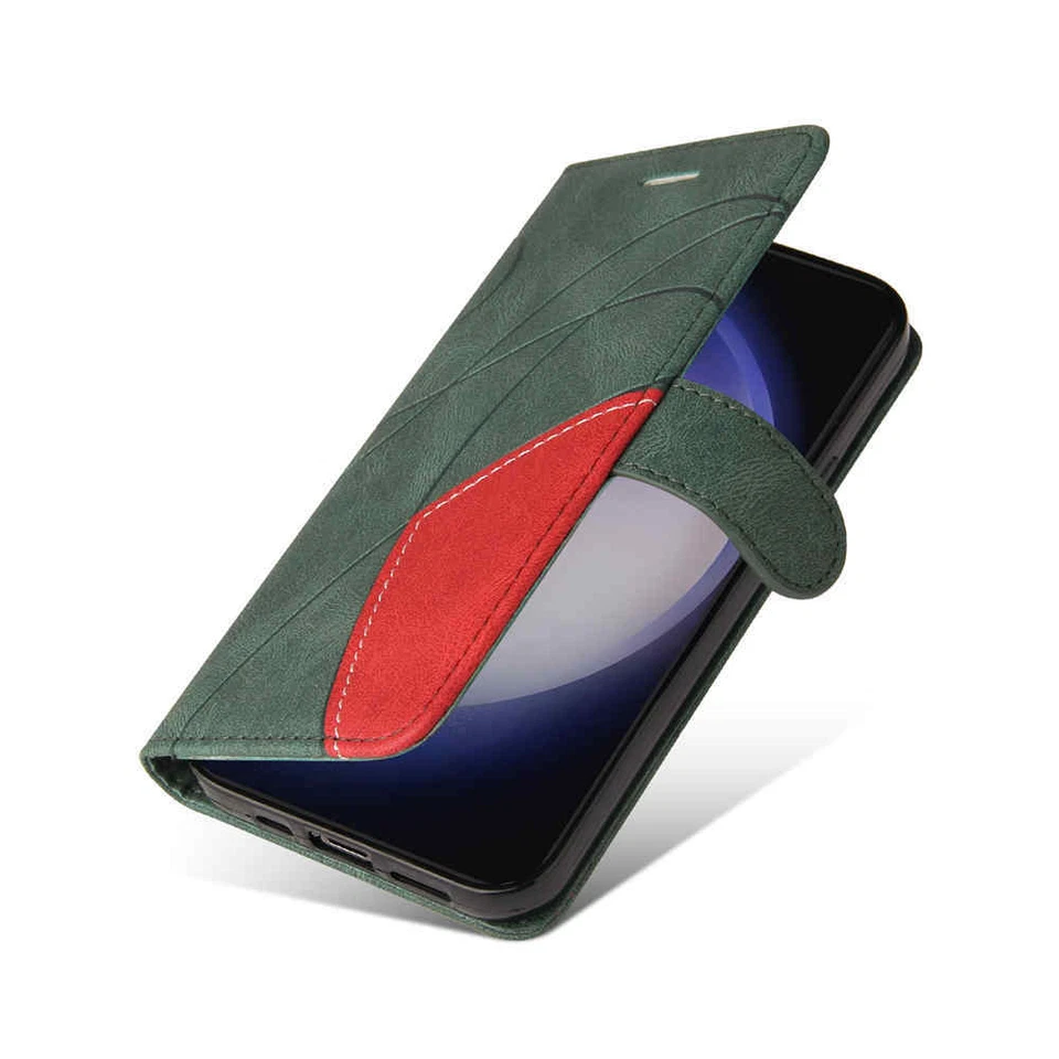 For Samsung S25 S24 S23 S22 S21 S20 S10 Plus Flip Leather Wallet Book Case Cover - Image 4 of 4