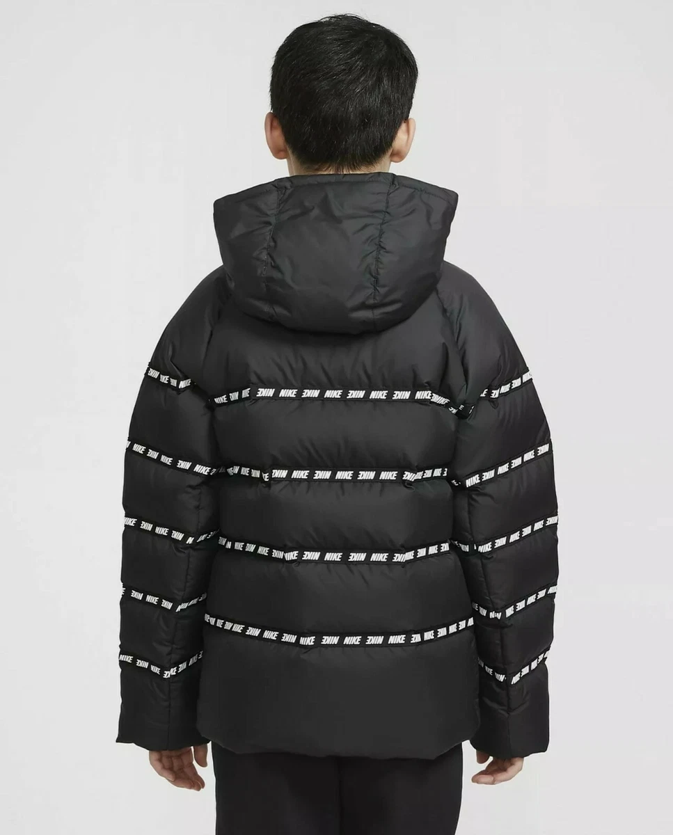 Nike long cheap bubble jacket