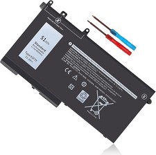 93FTF Battery For Dell Latitude 12 5280 5288 5290 14 5480 5488 15 5580 5590 5591