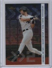 2002 Topps Finest Base #14 Derek Jeter