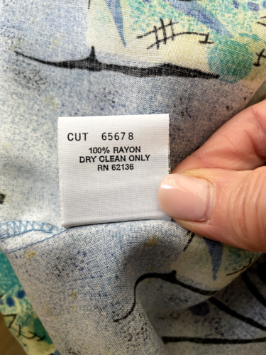 Guess George Marciano Vintage 80s Shirt Mens M New Wave Rockabilly Oversize USA - Picture 19 of 19