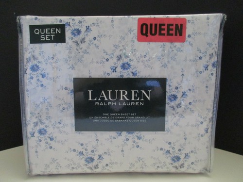 Ralph Lauren QUEEN Sheets 4Pc Sheet Set 