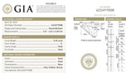 GIA loose certified .35ct VVS2 G round brilliant diamond estate vintage Natural — photo 4