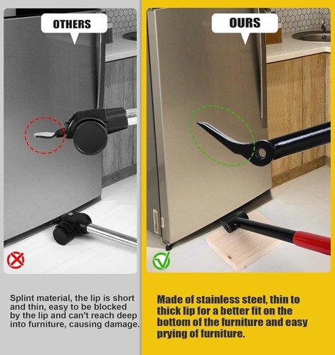 Furniture Lift Mover Tool Set - Furniture Movers Withstand Up to 700 Ibs,360deg - Picture 4 of 7