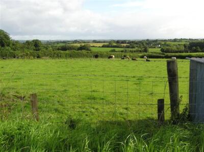 Foto 6x4 Coolsaragh Townland Desertmartin Der Boden ist flacher in diesem c2007