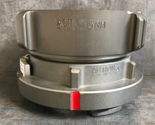 Action 5"  F.NST R.L. Swivel x 5" Storz Aluminum Fire Adapter - New