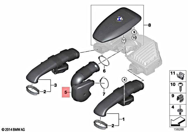 Genuine BMW X5 E70 X5 4.8i SAV Rubber boot 13717548899 | eBay 