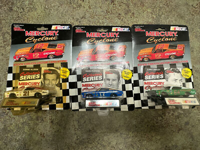 Lot 3 Racing Champions Donnie Allison David Pearson Elmo Langley Mercury Cyclon