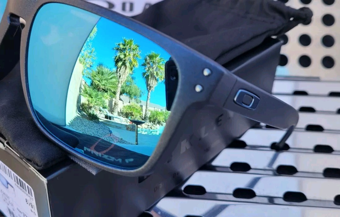 New Oakley HOLBROOK XL 9417-3959 Sunglasses Blue Steel /Prizm Deep