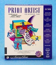 NEW Sierra Home Print Artist Classic 3.0 Windows New Sealed RETAIL BOX
