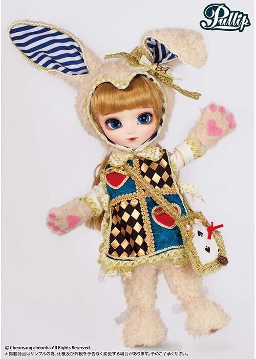 Pullip Classical White Rabbit P-085 Eyes are custom made Pullip Classical White Rabbit P-085 Eyes are custom made