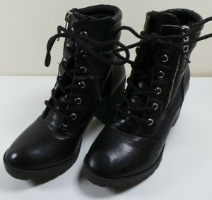 mossimo black combat boots