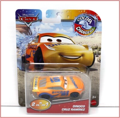 Disney Cars COLOR CHANGERS 2019 DINOCO CRUZ RAMIREZ Car -Color