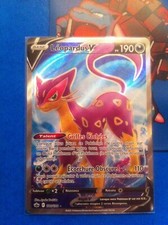 Carte ULTRA RARE Pokémon LEOPARDUS V Full Art 180/198 FR EB06 Régne de Glace New