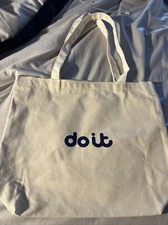 ✅NEW DO It Cloud Intelligence Canvas Swag Tote Shopping Books Bag.